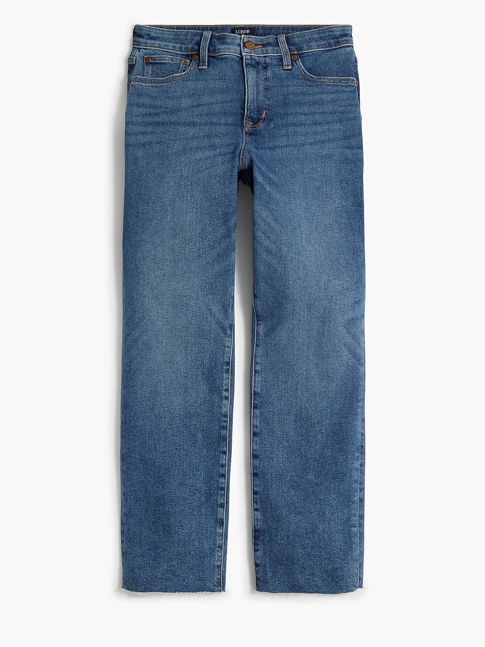 Curvy essential straight jean in all-day stretch